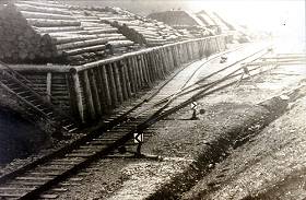 Verladerampen zur Reichsbahn