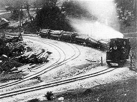 Endstation der Bockerlbahn bei der Waitzingeralm