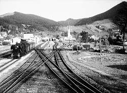 Der Bahnhof Schliersee 1960